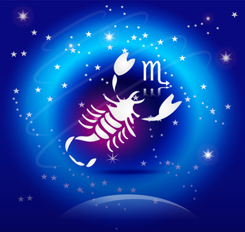 Zodiac Background: The Scorpio